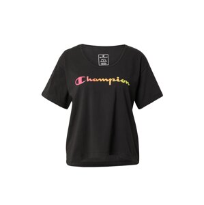 Champion Authentic Athletic Apparel Funkčné tričko  žltá / ružová / čierna