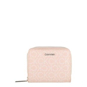 Calvin Klein Peňaženka  ružová / biela