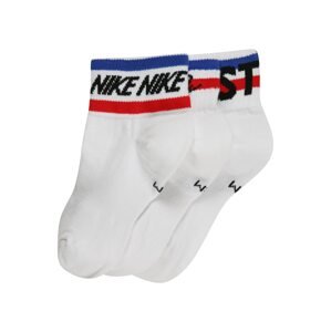 Nike Sportswear Ponožky  tmavomodrá / červená / čierna / biela