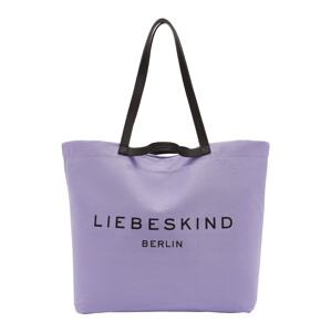 Liebeskind Berlin Shopper 'Aurora'  čierna / svetlofialová