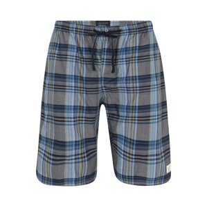 SCHIESSER Pyžamové nohavice  olivová / tmavomodrá / námornícka modrá / biela / svetlozelená