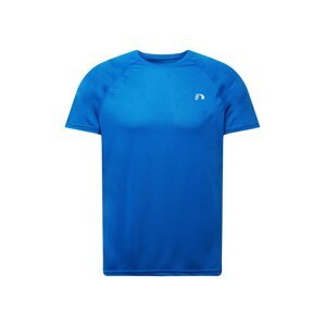 Newline Funkčné tričko  modrá / biela