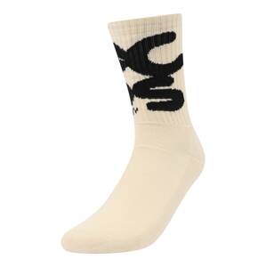 GCDS Ponožky 'ANDY'  čierna / biela ako vlna