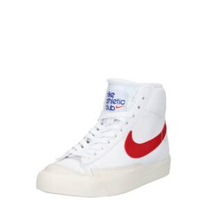 Nike Sportswear Tenisky 'Blazer Mid 77'  béžová / kráľovská modrá / červená / biela