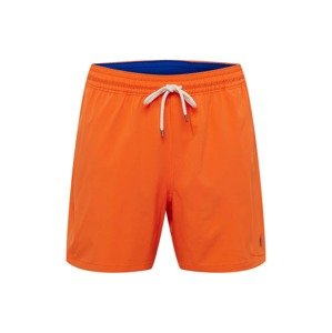 Polo Ralph Lauren Plavecké šortky 'Traveler'  modrá / oranžová / biela