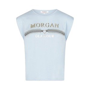 Morgan Tričko 'DCOU'  svetlomodrá / zlatá / čierna