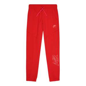 Nike Sportswear Nohavice  červená / ružová
