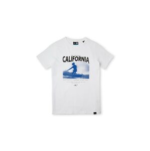 O'NEILL Tričko 'California'  biela / modrá / čierna