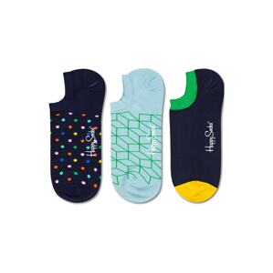 Happy Socks Ťapky  zmiešané farby / námornícka modrá / azúrová / žltá / zelená