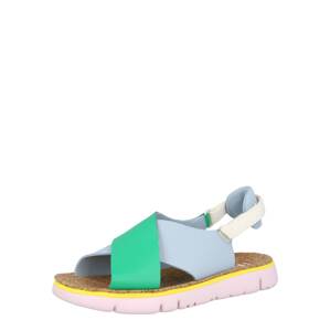 CAMPER Remienkové sandále  nefritová / svetlomodrá / biela