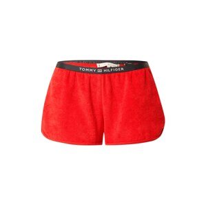Tommy Hilfiger Underwear Pyžamové nohavice 'TERRY'  ohnivo červená / námornícka modrá / biela