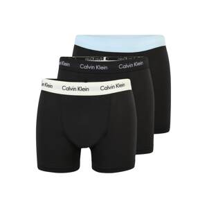 Calvin Klein Underwear Boxerky  čierna / svetlomodrá / biela