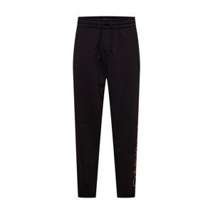 Calvin Klein Jeans Nohavice  čierna / karamelová