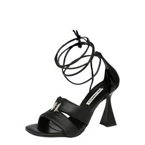 Karl Lagerfeld Remienkové sandále 'DEBUT'  čierna