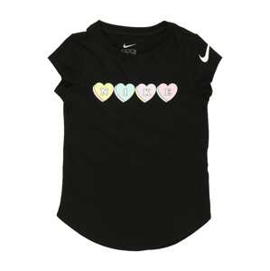 Nike Sportswear Tričko 'SWEET HEARTS'  čierna / zmiešané farby