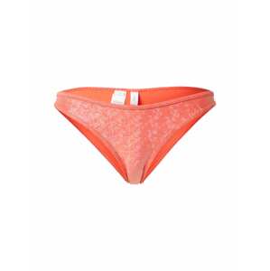 Calvin Klein Swimwear Bikinové nohavičky  oranžová / biela