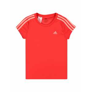ADIDAS PERFORMANCE Funkčné tričko  červená / pastelovo ružová