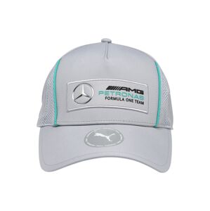 PUMA Športová šiltovka 'Mercedes F1'  sivá / nefritová / čierna