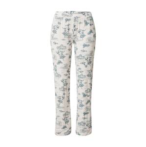 ETAM Pyžamové nohavice 'Alman Pantalon'  modrá / biela
