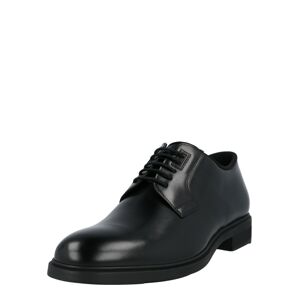 BOSS Black Šnurovacie topánky 'Firstclass'  čierna