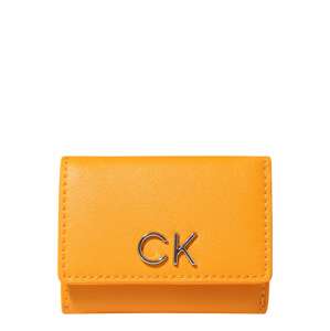 Calvin Klein Peňaženka  oranžová / čierna