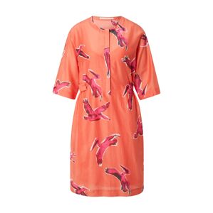 LANIUS Košeľové šaty  oranžová / ružová / biela