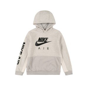 Nike Sportswear Mikina  svetlosivá / čierna / sivá melírovaná / sivá