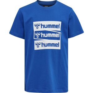 Hummel Funkčné tričko 'Karlo'  modrá / biela