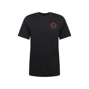 Nike Sportswear Tričko  čierna / oranžová / ružová
