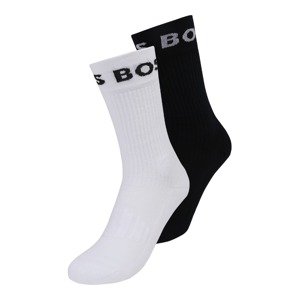 BOSS Black Ponožky '2P RS Sport Col CC'  tmavomodrá / biela
