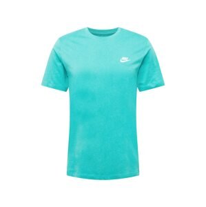 Nike Sportswear Tričko  tyrkysová / biela