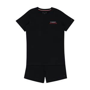 Tommy Hilfiger Underwear Pyžamo  čierna / biela / červená