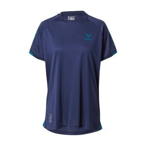 Hummel Funkčné tričko  námornícka modrá / modrá / biela