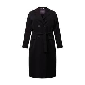 SAMOON Prechodný kabát  čierna