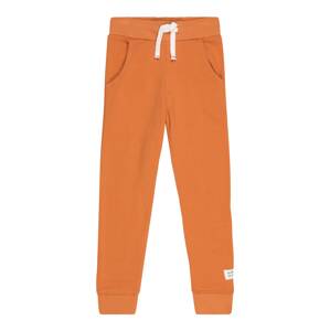STACCATO Nohavice  oranžová / biela / čierna