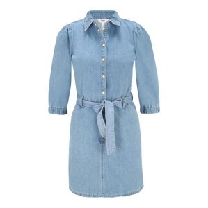 OBJECT Petite Košeľové šaty  modrá denim