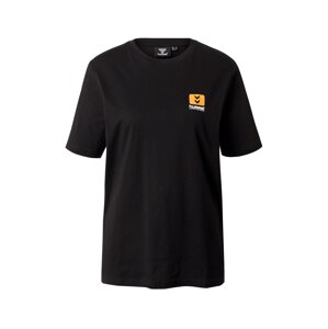 Hummel Funkčné tričko  oranžová / čierna / biela