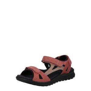 Legero Sandále 'Siris'  svetločervená / staroružová / čierna