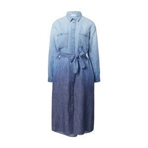 GERRY WEBER Košeľové šaty  modrá denim