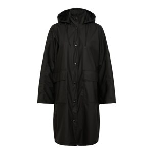 PIECES Prechodný kabát 'Rainy'  čierna