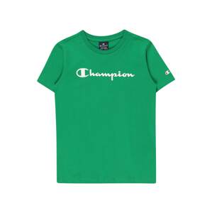 Champion Authentic Athletic Apparel Tričko  zelená / biela / červená