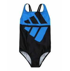 ADIDAS PERFORMANCE Športové plavky  čierna / modrá