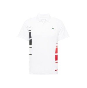 Lacoste Sport Funkčné tričko  biela / čierna / červená / zelená