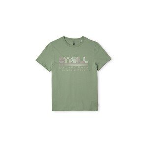 O'NEILL Tričko  zelená / ružová / ružová / biela
