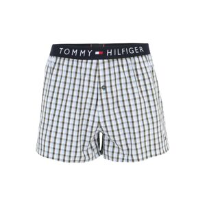 Tommy Hilfiger Underwear Boxerky  biela / zelená / námornícka modrá / ohnivo červená