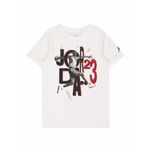 Jordan Tričko 'JUMBLE'  biela / červená / čierna / sivá