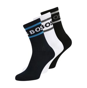 BOSS Black Ponožky  tmavomodrá / čierna / biela
