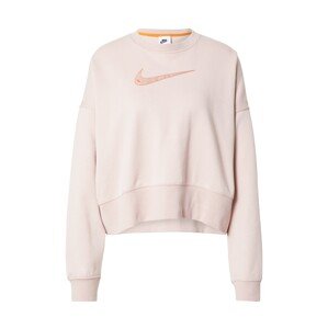 Nike Sportswear Mikina 'Swoosh'  ružová / svetlooranžová