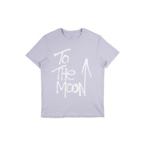 EINSTEIN & NEWTON Tričko 'Moon'  levanduľová / biela
