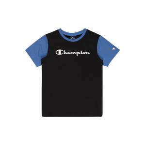 Champion Authentic Athletic Apparel Tričko  čierna / modrá / biela